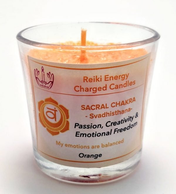 Svadhisthana / Sacral Chakra Candle