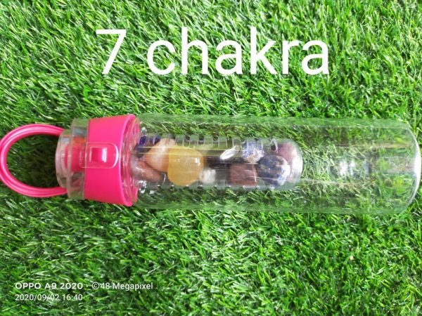 Seven Chakra Crystal Water Bottle